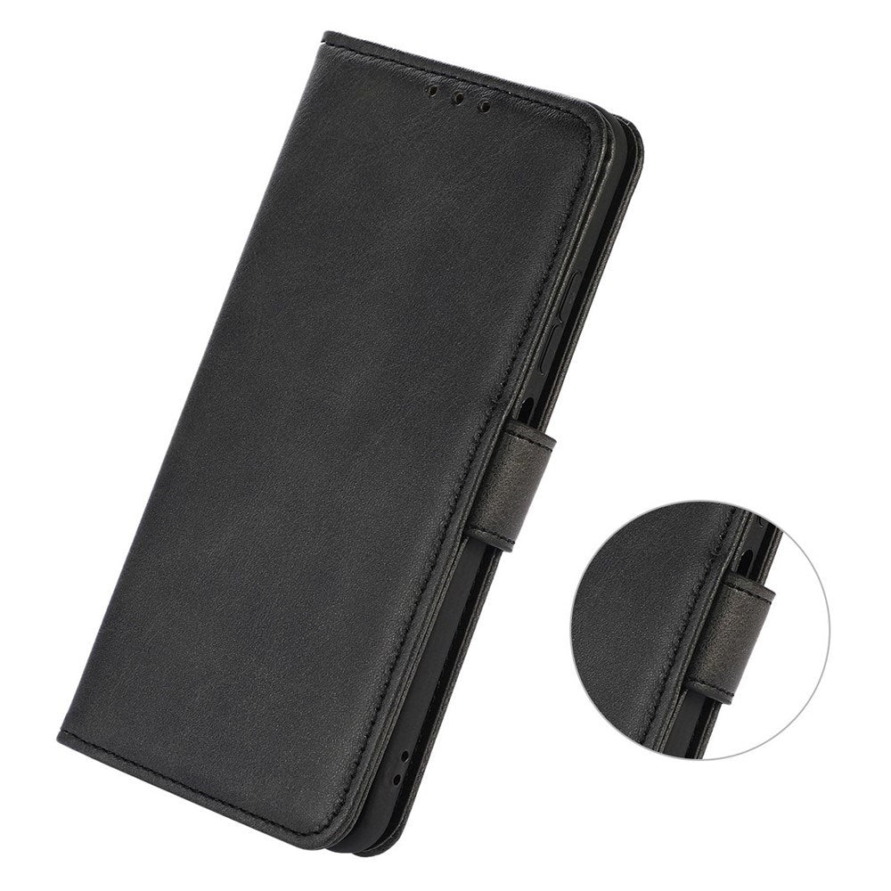 OnePlus Nord CE6 / Nord 6 EIDERWOOD Artificial Leather Flip Case with Card Holder and Stand Function - Black