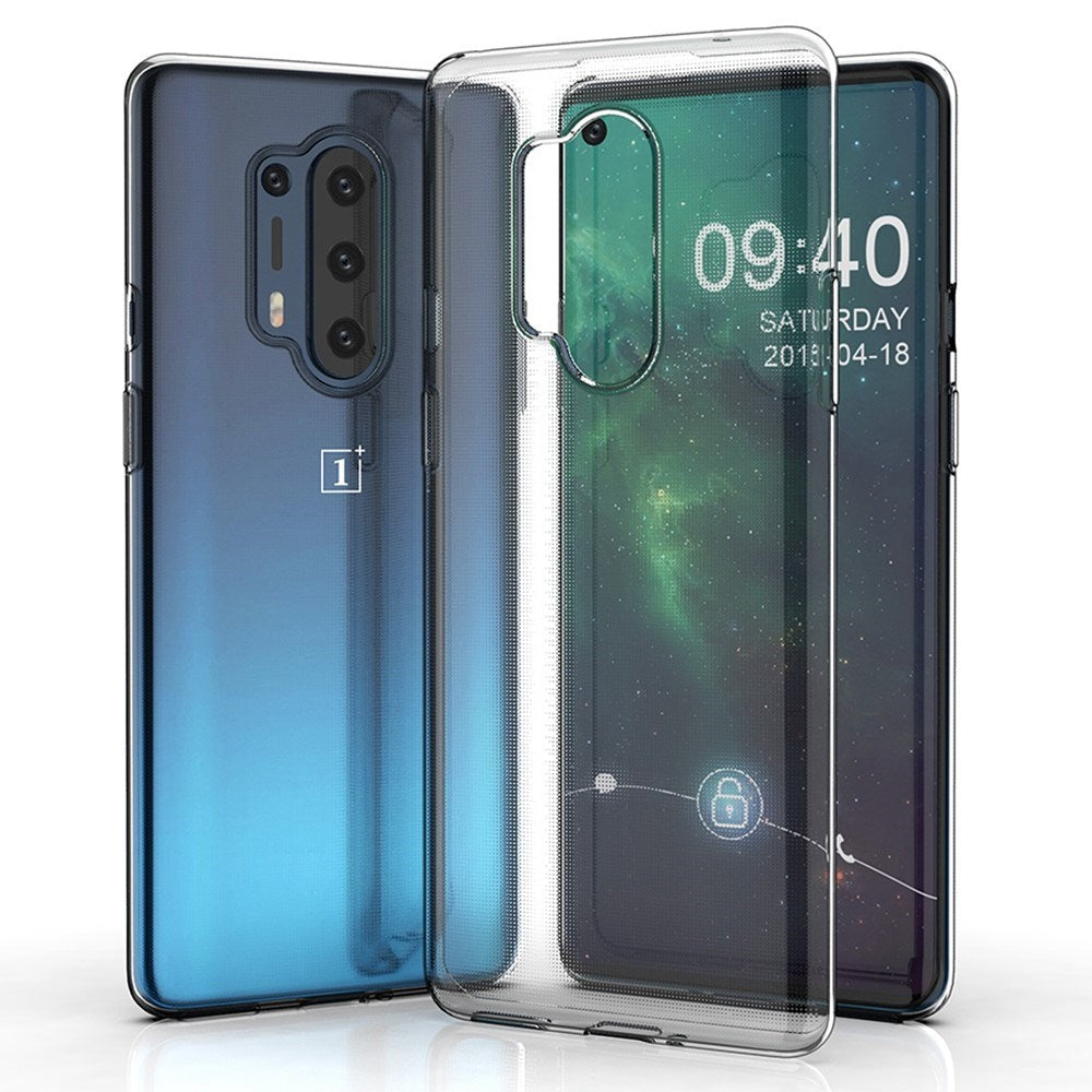EIDERWOOD OnePlus 8 Pro Flexible Plastic Case - Transparent