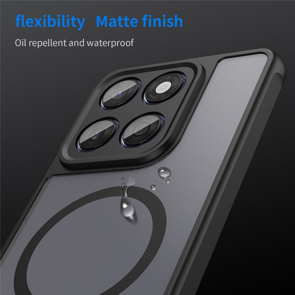 Motorola Moto G77 / G67 EIDERWOOD Hybrid Plastic Case - MagSafe Compatible - Black