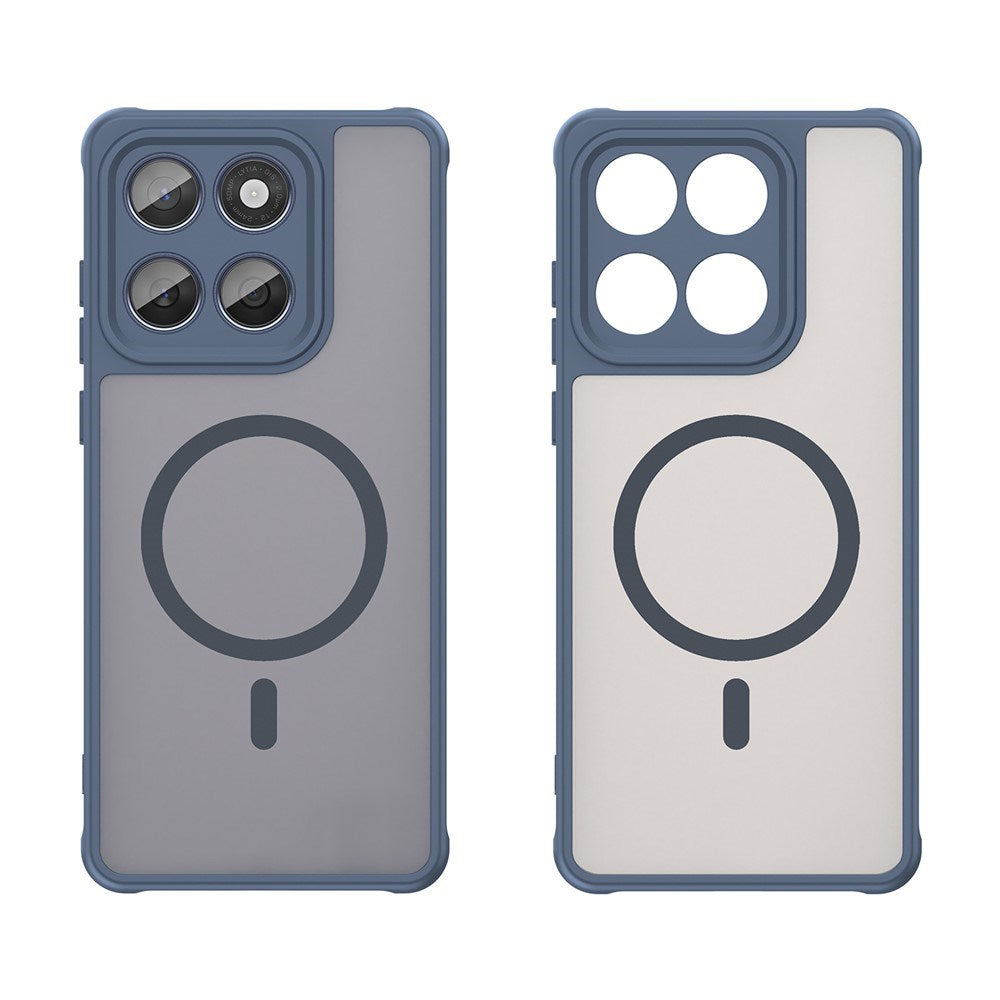 Motorola Moto G77 / G67 EIDERWOOD Hybrid Plastic Case - MagSafe Compatible - Blue