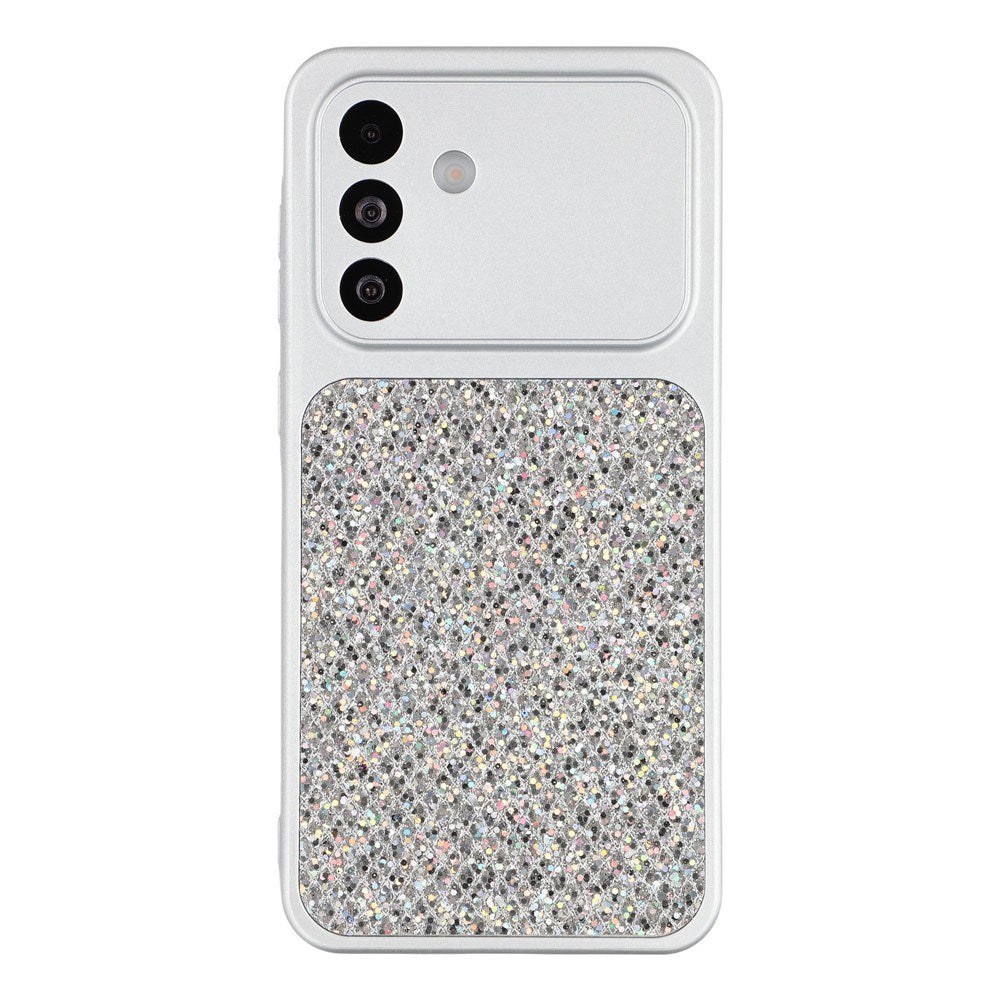 Samsung Galaxy A17 (5G) EIDERWOOD Flexible Plastic Case with Glitter - Silver