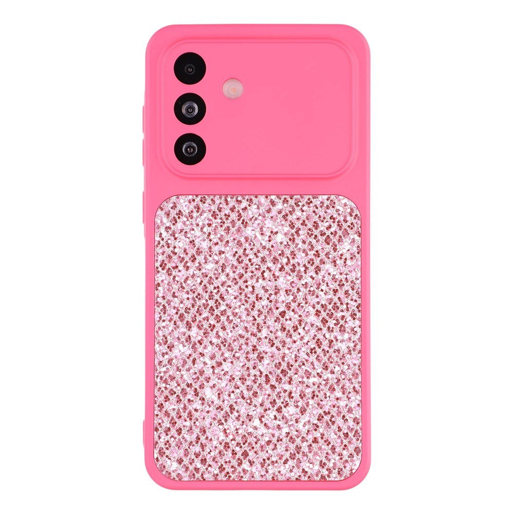 Samsung Galaxy A17 (5G) EIDERWOOD Flexible Plastic Case with Glitter - Pink