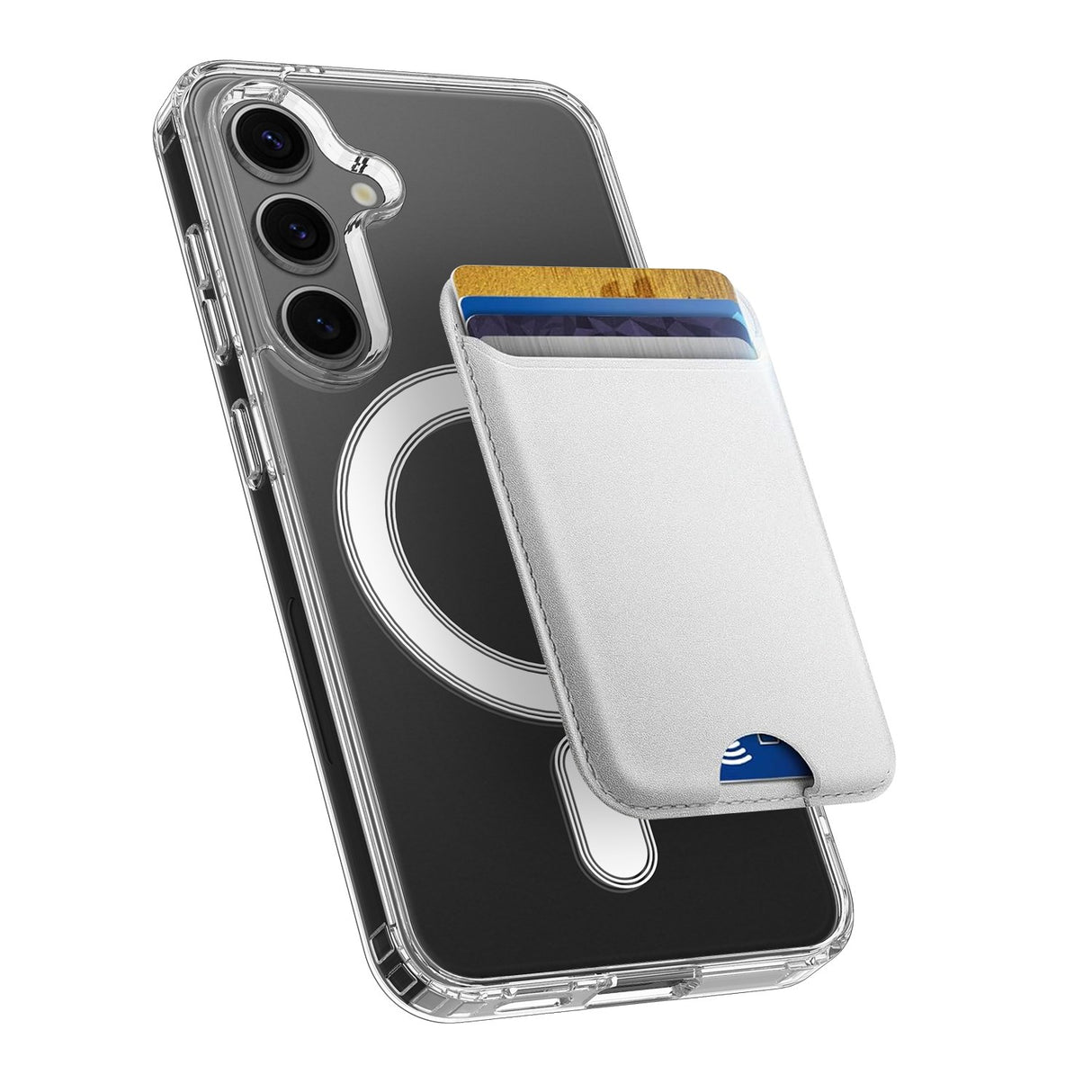 Samsung Galaxy A27 EIDERWOOD Hybrid Plastic Case - MagSafe Compatible - Transparent