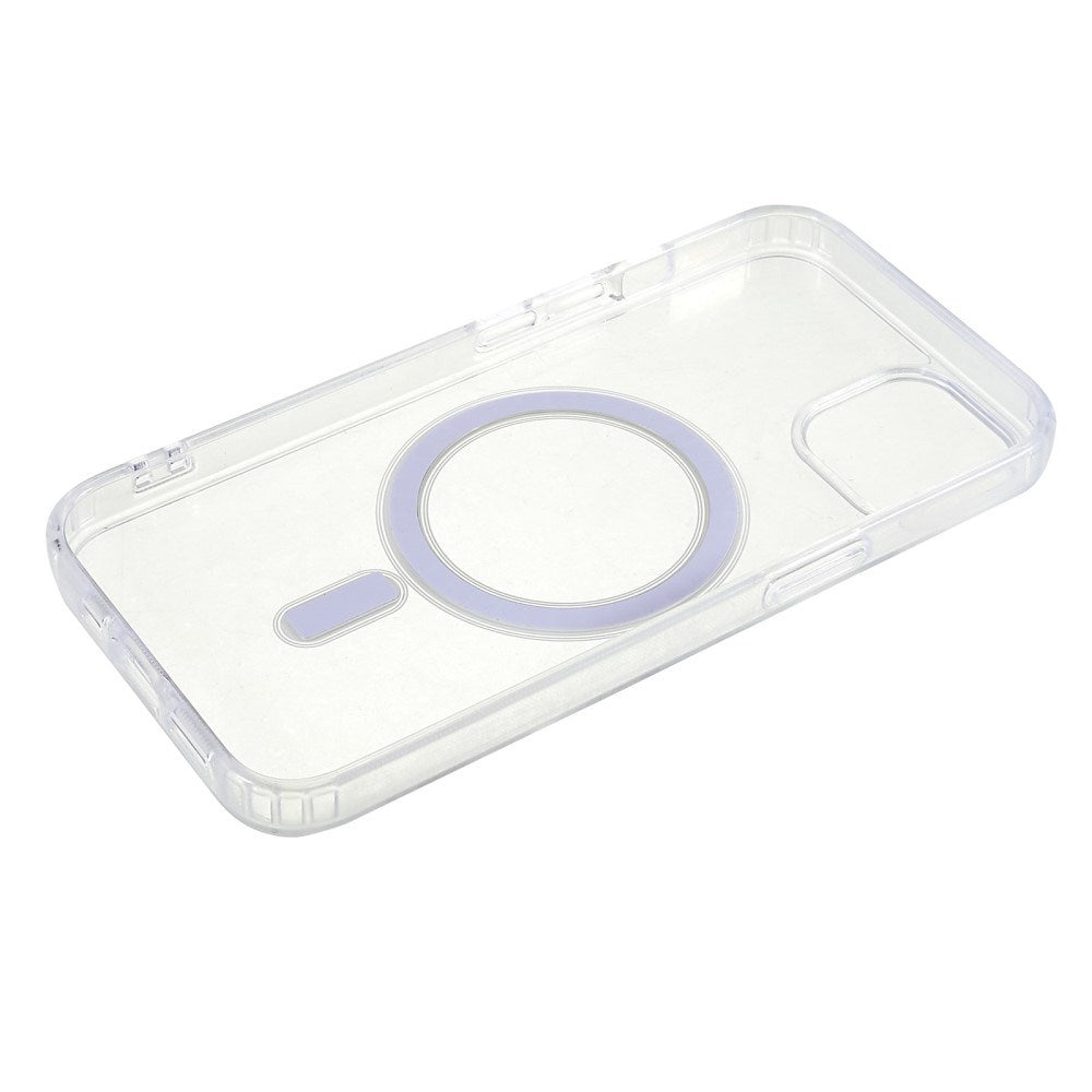 EIDERWOOD iPhone 13 Hybrid Plastic Case - MagSafe Compatible - Transparent / White
