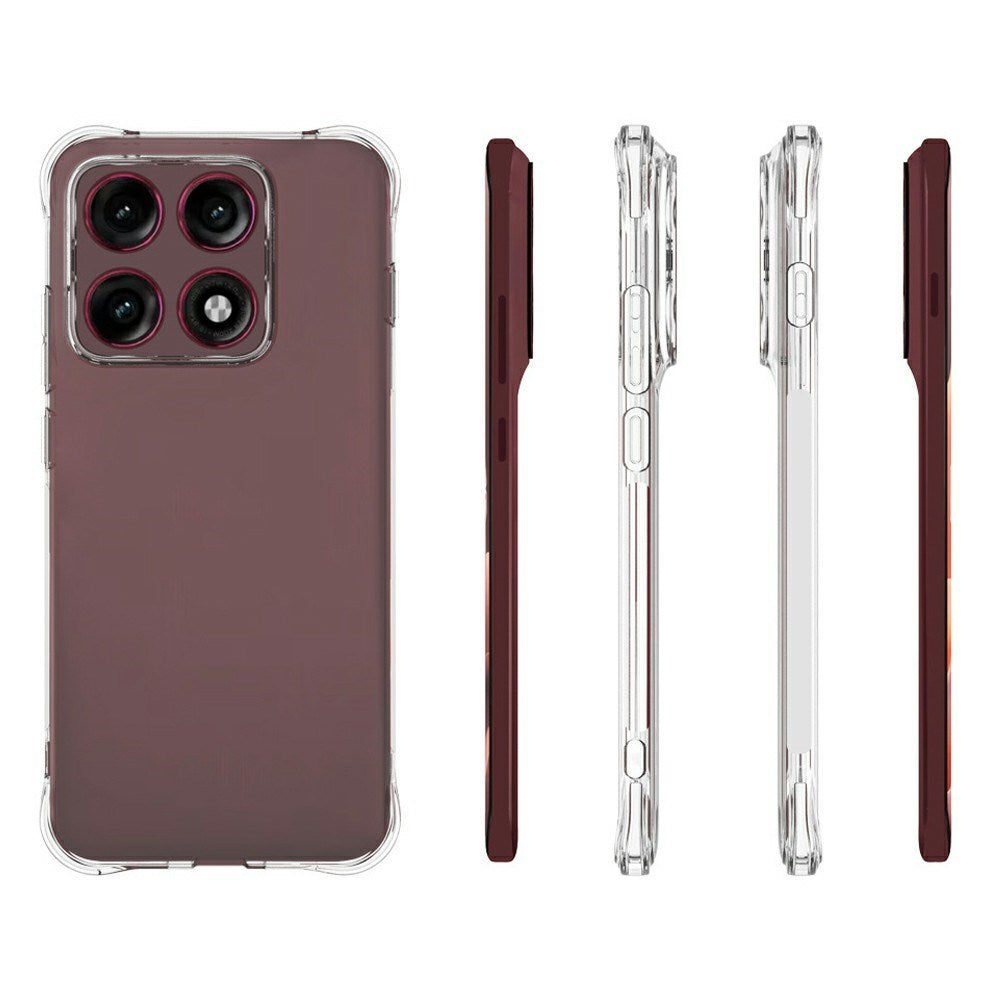 Motorola Edge 70 Pro EIDERWOOD Flexible Plastic Case with Shock-Absorbing Corners - Clear