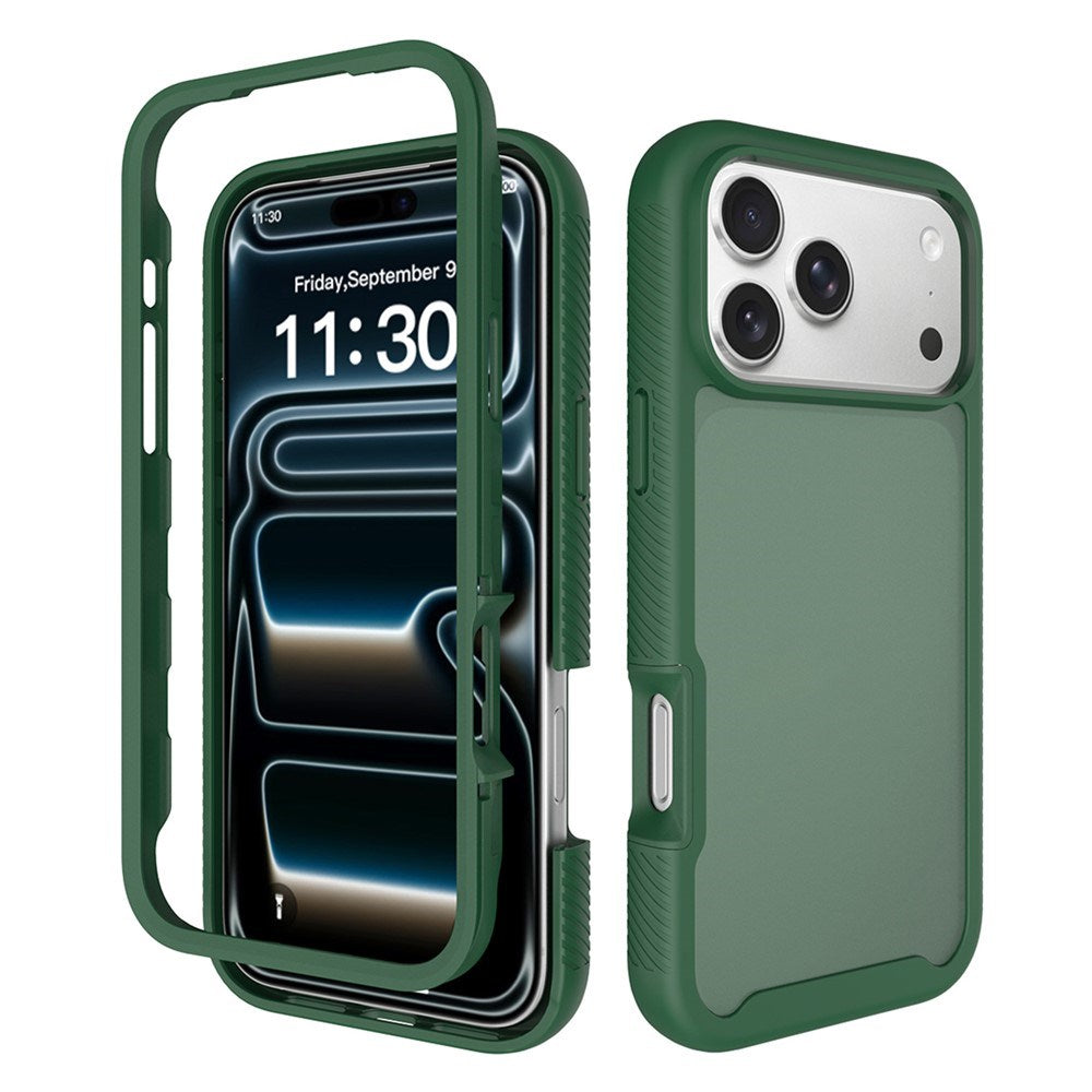 iPhone 18 Pro Max / 17 Pro Max EIDERWOOD Two-Piece Matte Hybrid Plastic Case - Green