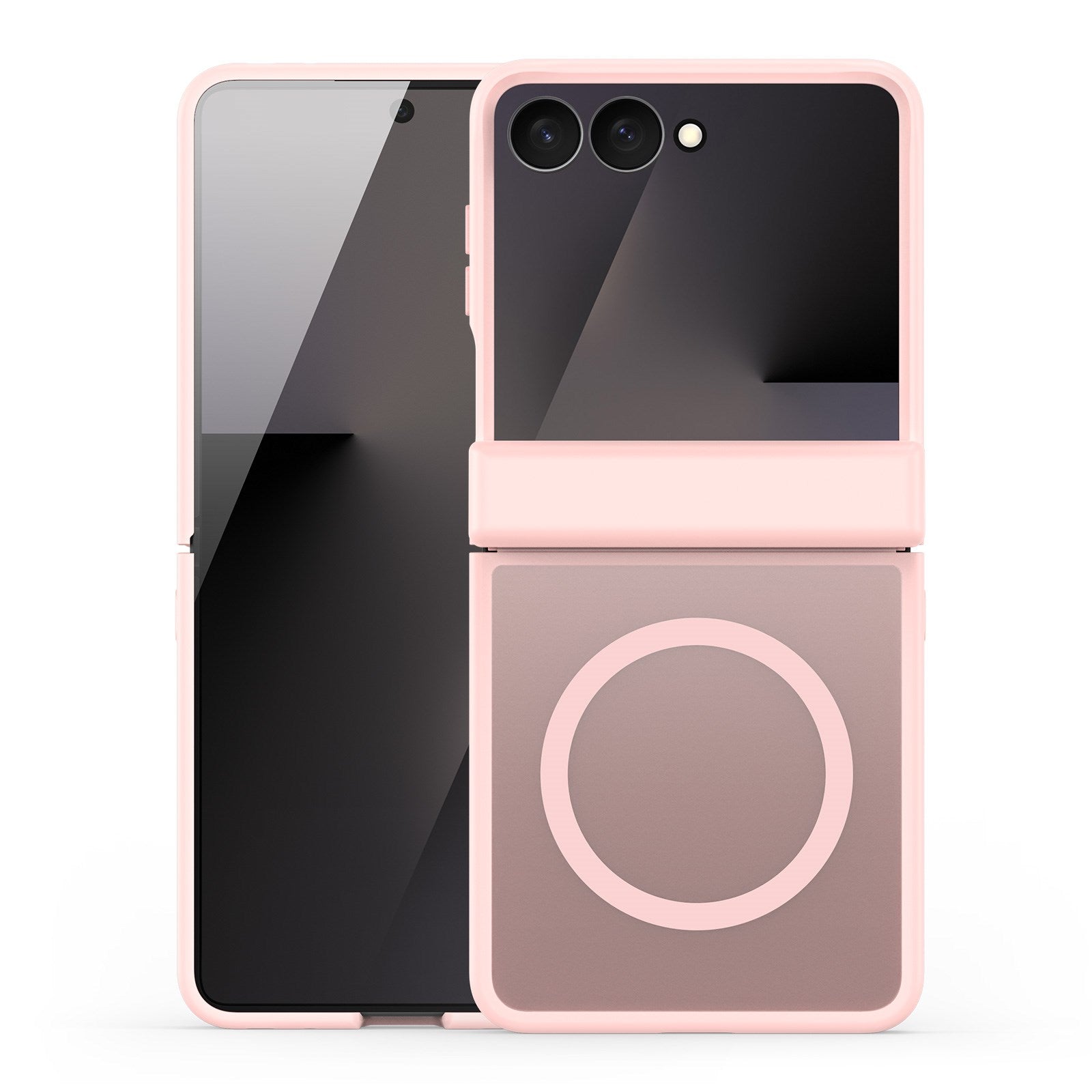 Samsung Galaxy Z Flip8 DUX DUCIS Hybrid Case with Matte Back - MagSafe Compatible - Pink