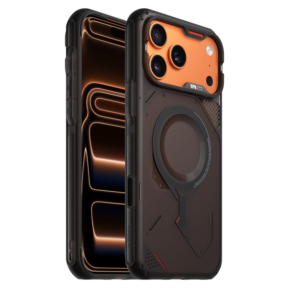 iPhone 17 Pro AULUMU Heat Dissipating Flexible Case - MagSafe Compatible - Black