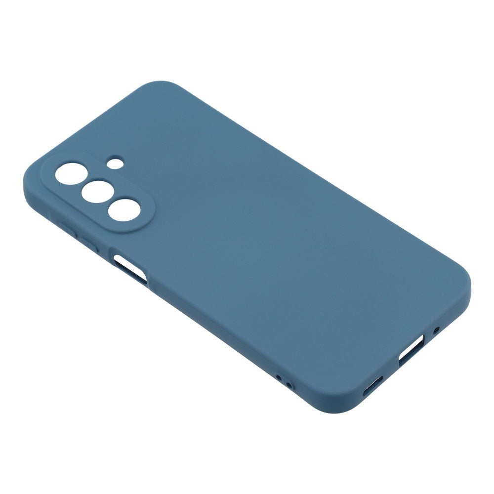 Samsung Galaxy A27 EIDERWOOD Lined Flexible Plastic Case - Dark Blue