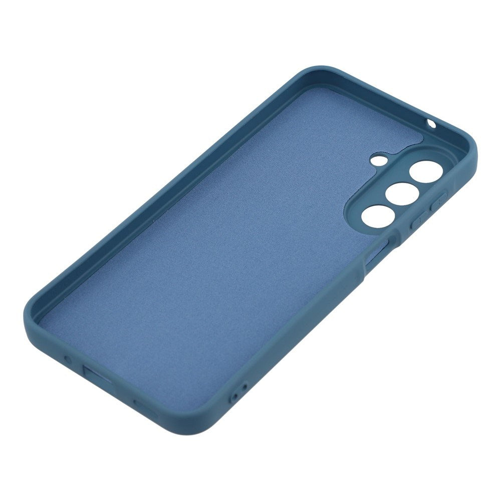 Samsung Galaxy A27 EIDERWOOD Lined Flexible Plastic Case - Dark Blue