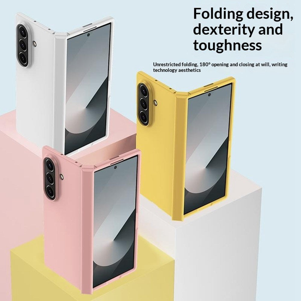 Samsung Galaxy Z Fold8 Ultra EIDERWOOD Hard Plastic Case with Hinge - Orange