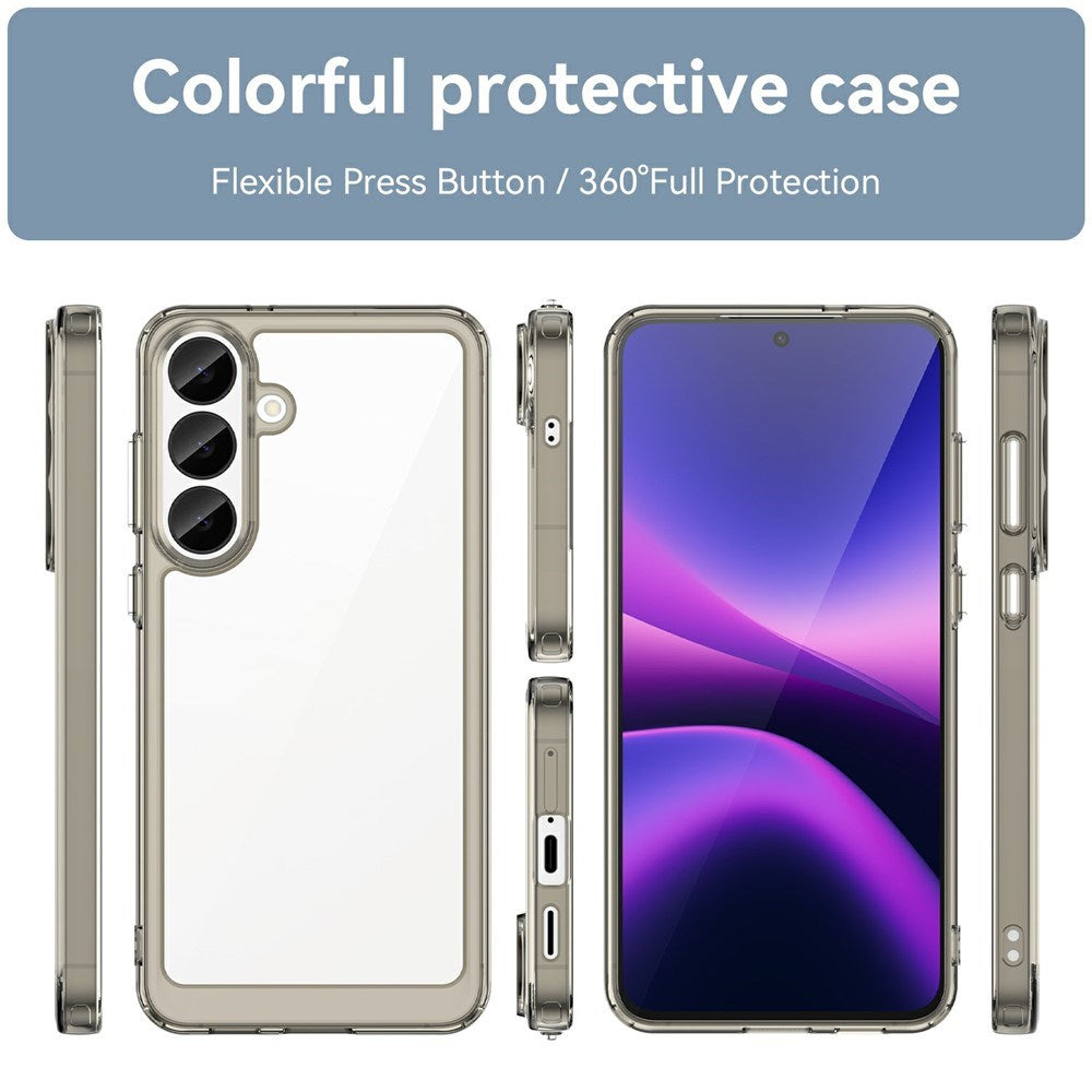 Samsung Galaxy S26 FE EIDERWOOD Hybrid Phone Case - Transparent / Grey