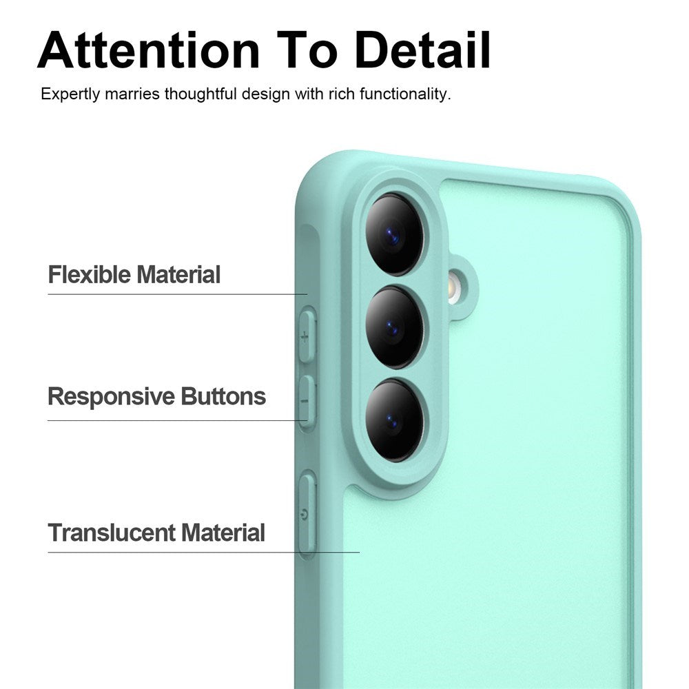 Samsung Galaxy S26 FE EIDERWOOD Mat Hybrid Case - Turquoise