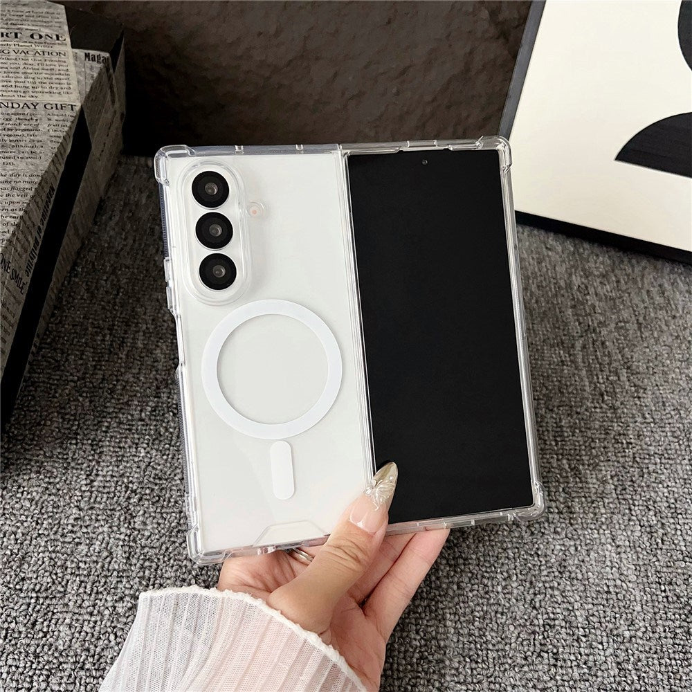 Samsung Galaxy Z Fold8 Ultra EIDERWOOD Hard Plastic Case - MagSafe Compatible - Transparent