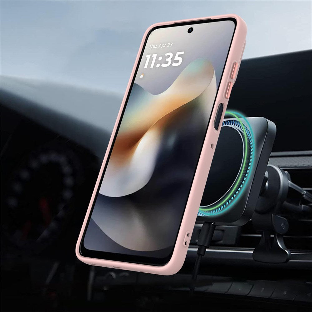 OnePlus Nord 6 / Nord CE6 EIDERWOOD Hybrid Case with Kickstand - MagSafe Compatible - Pink