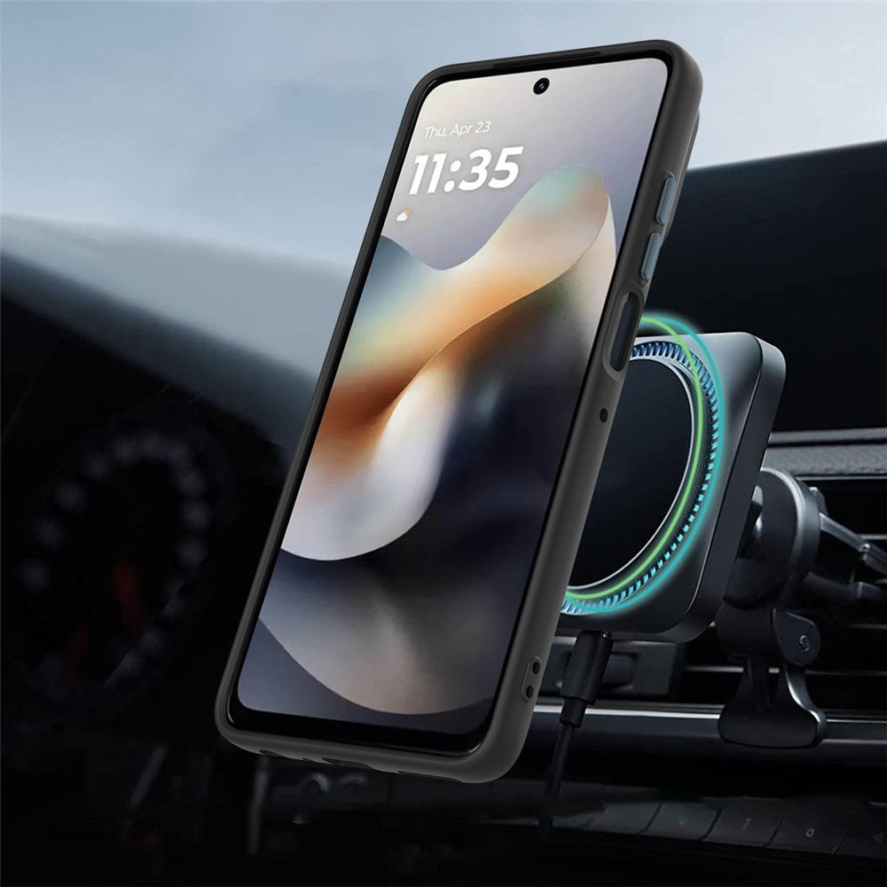 OnePlus Nord 6 / Nord CE6 EIDERWOOD Hybrid Case with Kickstand - MagSafe Compatible - Black