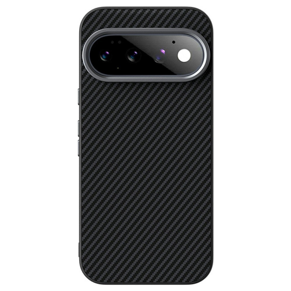 Google Pixel 11 Pro ABEEL Hybrid Case with Carbon Fiber Texture - Black