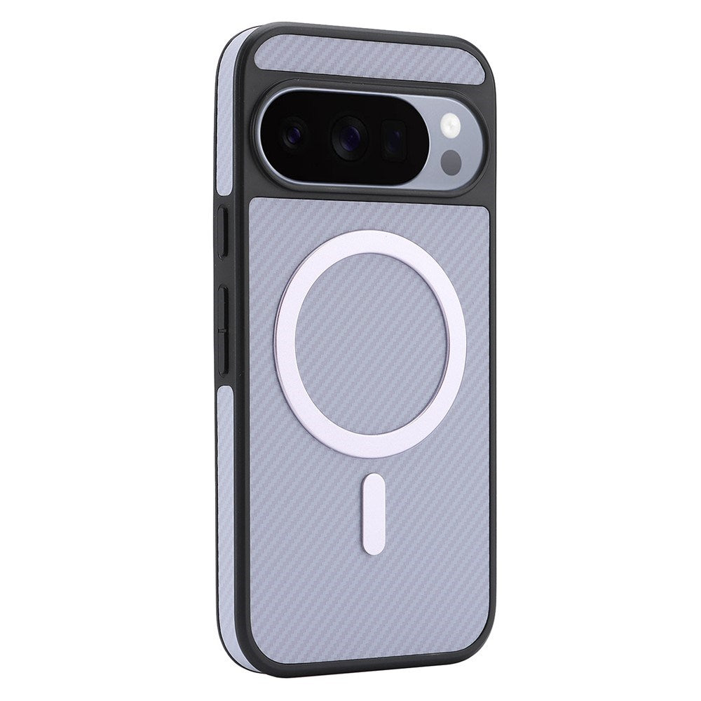 Google Pixel 11 Pro XL EIDERWOOD Case with Carbon Structure - MagSafe Compatible - Purple