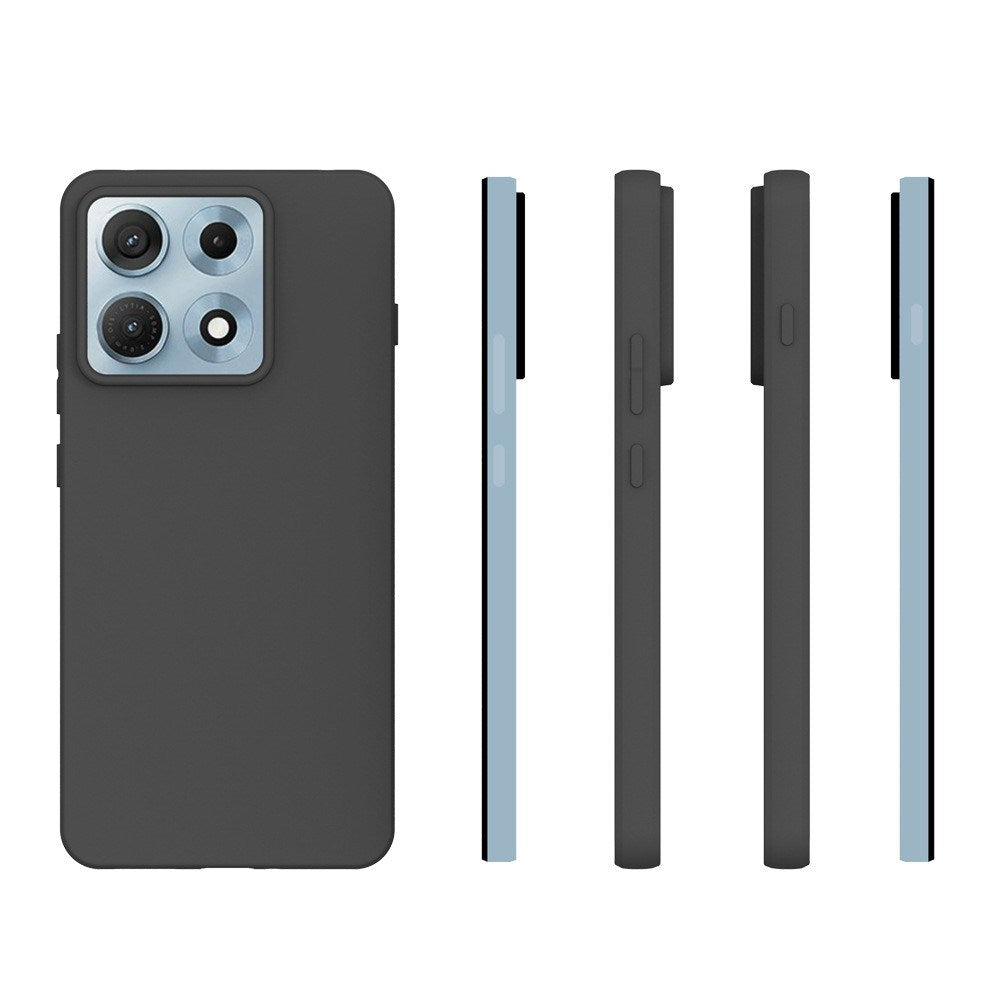 Motorola Edge 70 Max EIDERWOOD Mat Flexible Plastic Case - Black