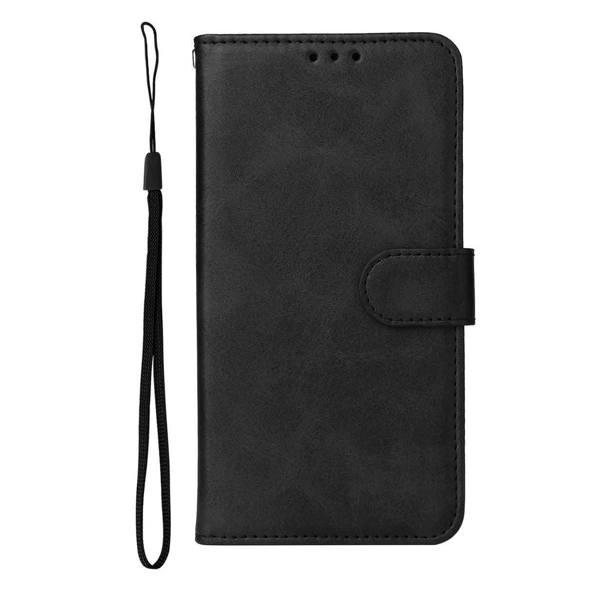 Honor 600 Smart EIDERWOOD Flip Cover in Faux Leather - Black