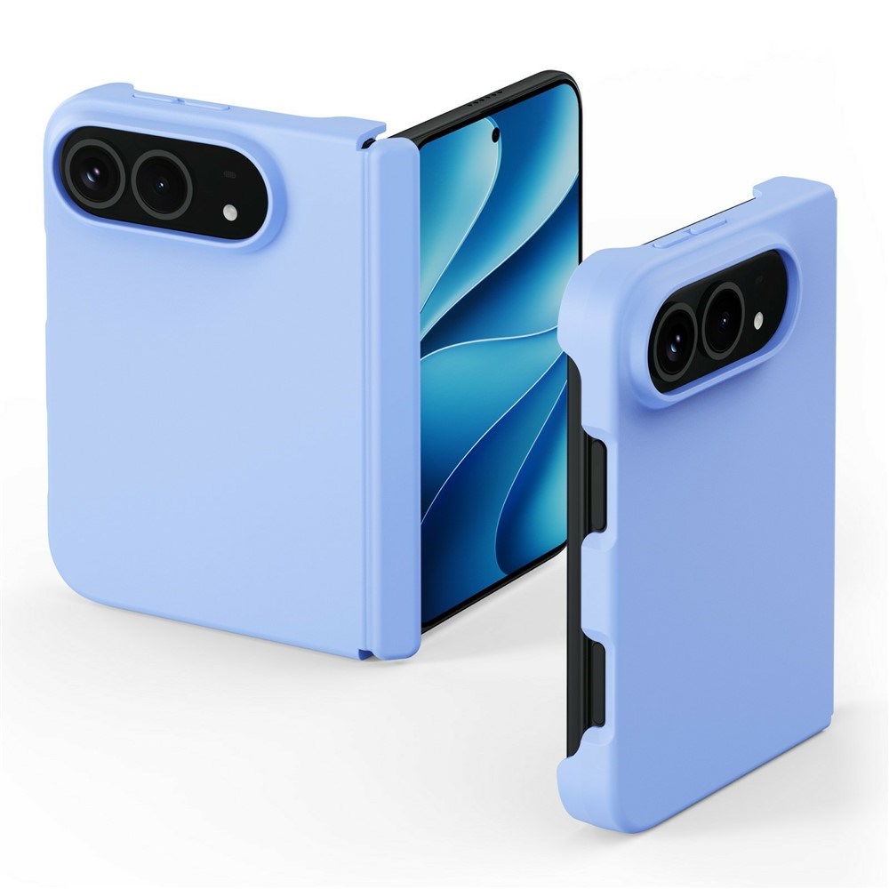 iPhone Fold DUX DUCIS Piel Series Silicone Case - MagSafe Compatible - Blue