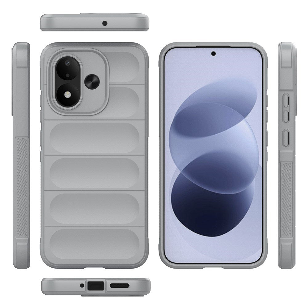 Xiaomi Redmi Note 17 (5G) EIDERWOOD Rugged Plastic Case - Light Grey