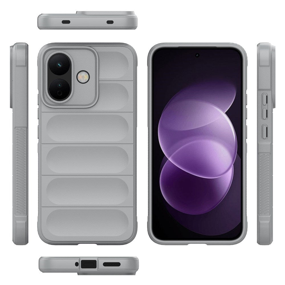 Xiaomi Redmi Note 17 Pro (5G) EIDERWOOD Rugged Plastic Case - Light Grey