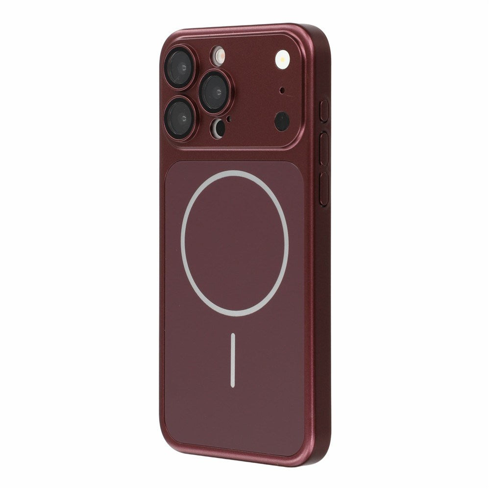 iPhone 15 Pro EIDERWOOD Hard Plastic Case w. Camera Protector - MagSafe Compatible - Red