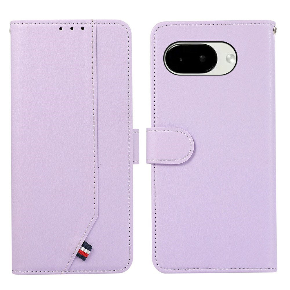 Google Pixel 11a EIDERWOOD Faux Leather Flip Case with RFID Blocking - Purple