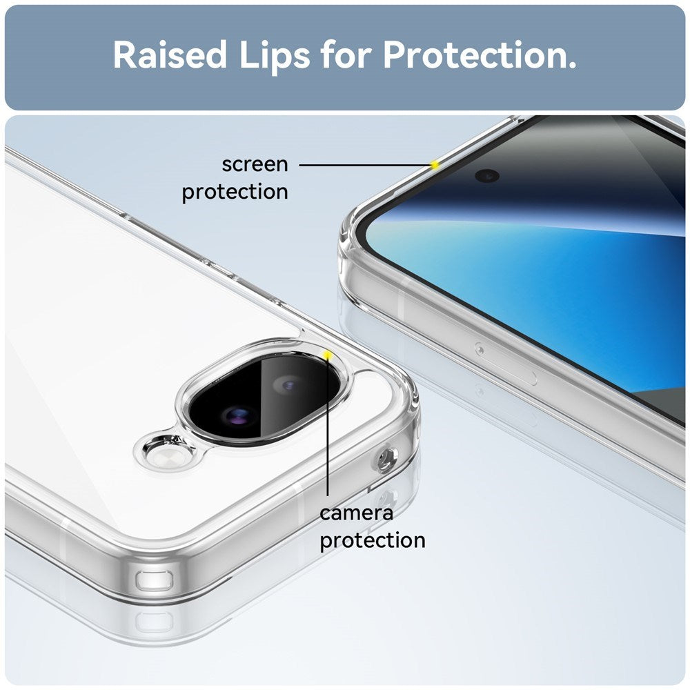 Google Pixel 11a EIDERWOOD Hybrid Plastic Case - Transparent