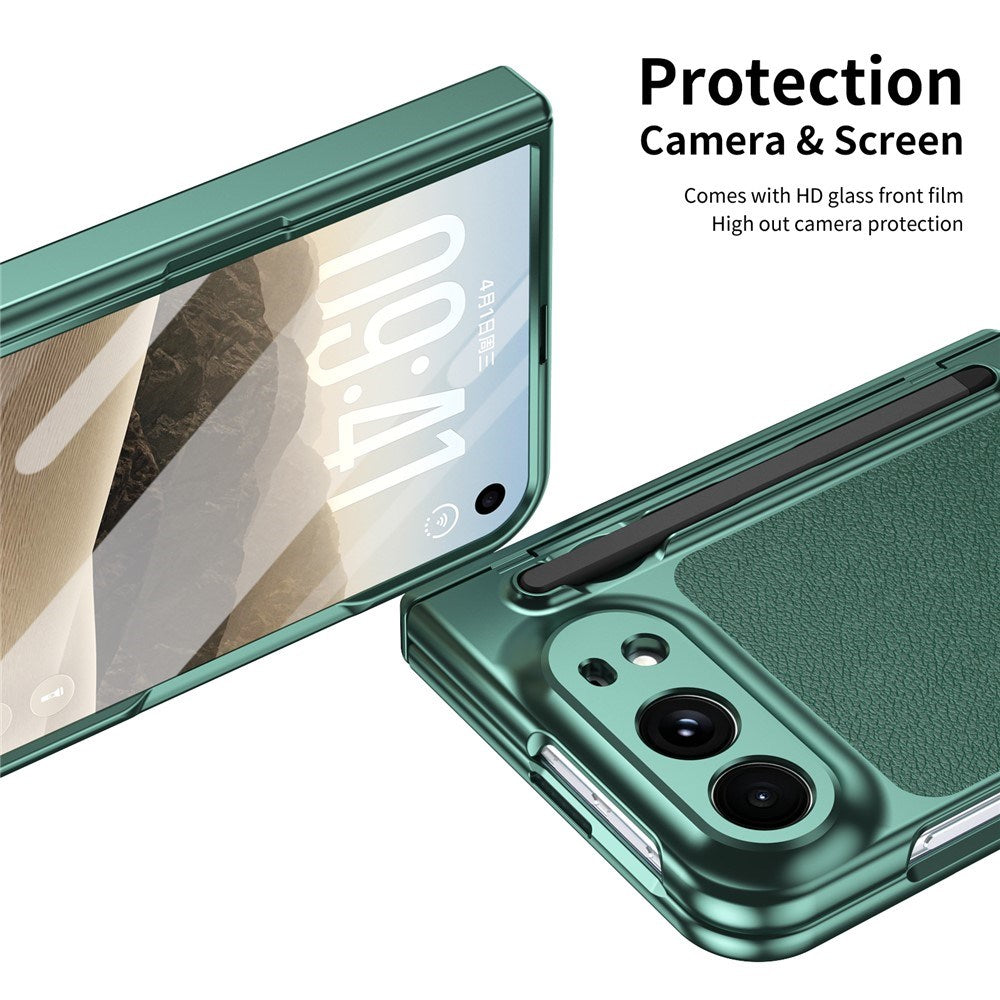 iPhone Duo EIDERWOOD Case with Screen Protector and Stylus - Green
