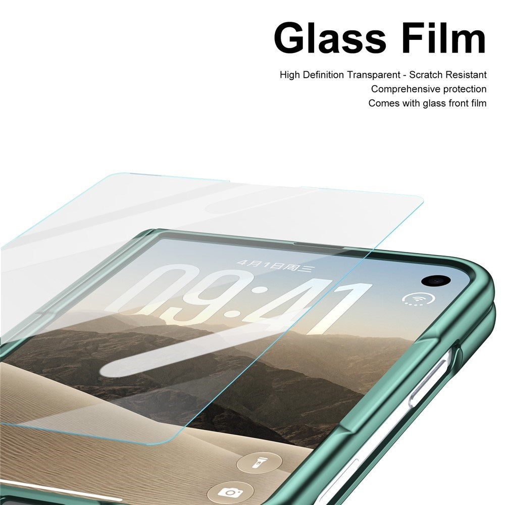 iPhone Duo EIDERWOOD Case with Screen Protector and Stylus - Green