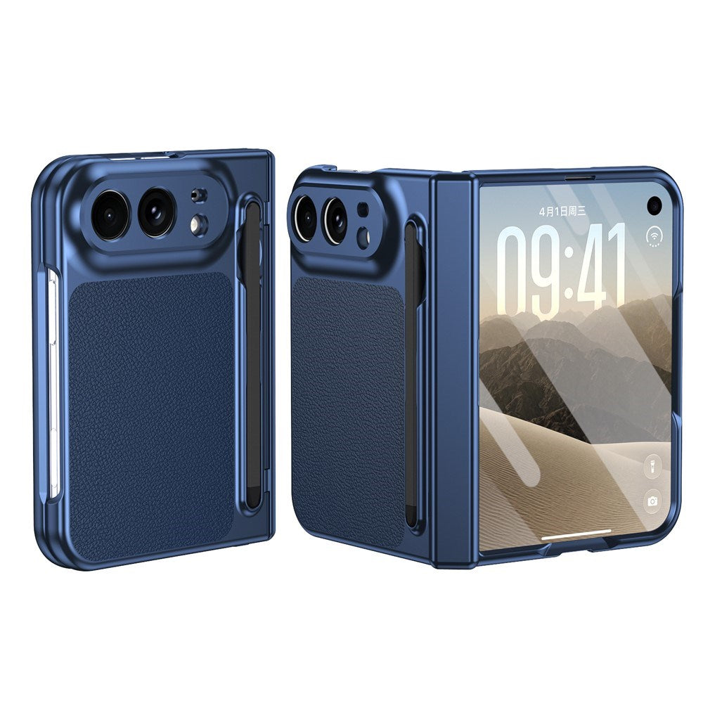 iPhone Duo EIDERWOOD Case with Screen Protector and Stylus - Blue