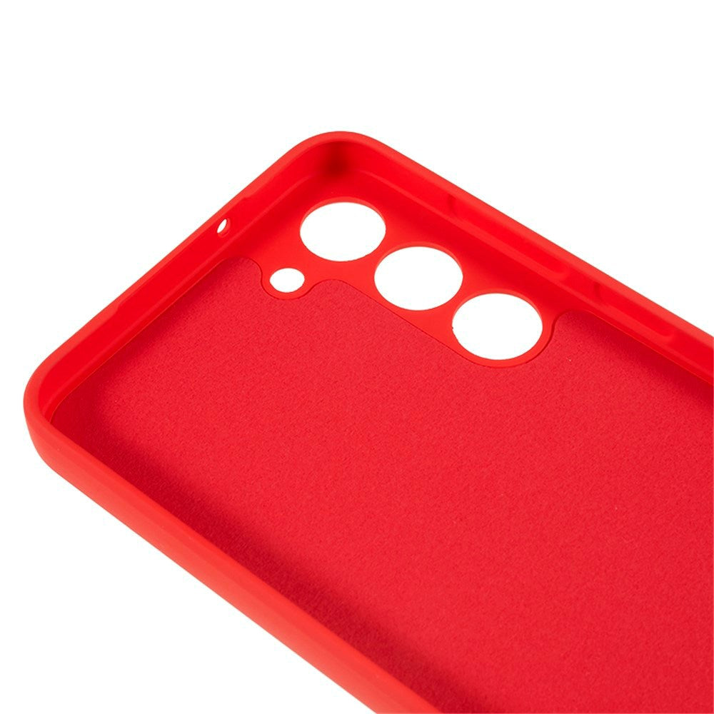 EIDERWOOD Samsung Galaxy S23 Lined Flexible Plastic Case - Red