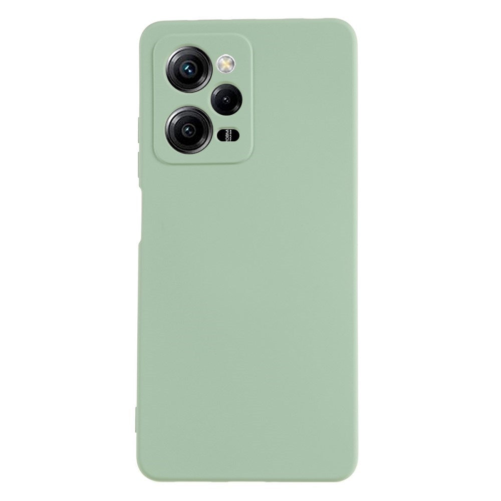 EIDERWOOD Xiaomi Poco X5 Pro (5G) Lined Flexible Plastic Case - Green