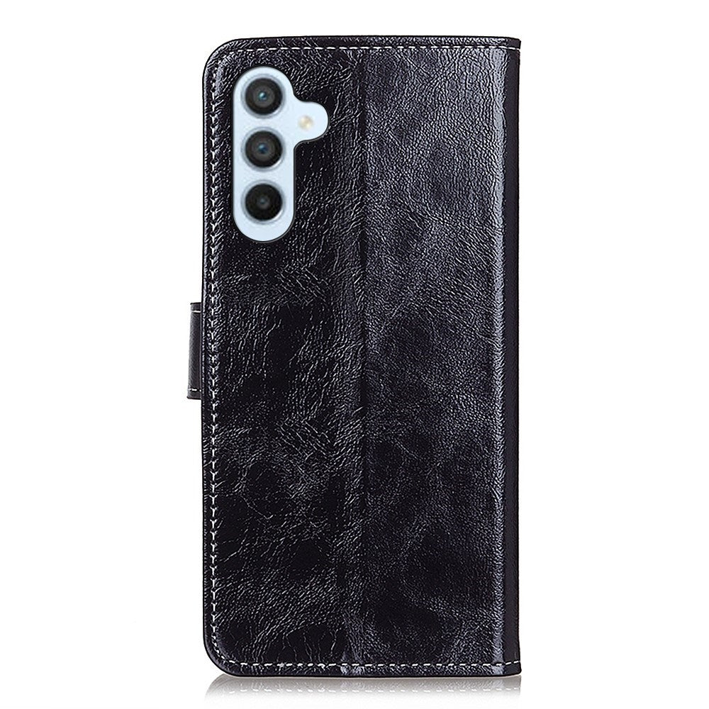 EIDERWOOD Samsung Galaxy S24+ (Plus) Faux Leather Flip Case - Black
