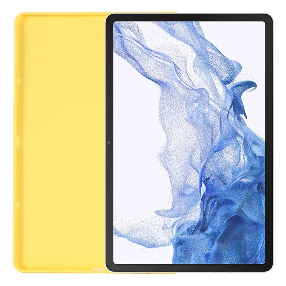 EIDERWOOD Samsung Galaxy Tab S10 FE / S9 FE Lined Silicone Case - Yellow