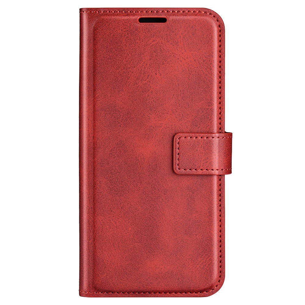 EIDERWOOD Oppo A79 (5G) / A2 (5G) Leather Flip Case w. Lommebok & Stand Function - Red
