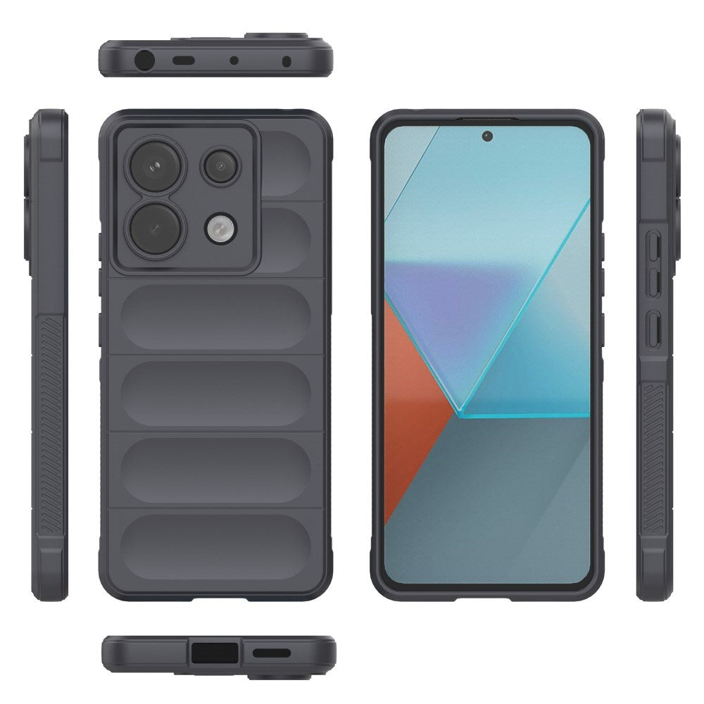 EIDERWOOD Xiaomi Redmi Note 13 Pro (5G) Flexible Plastic Case - Dark Grey