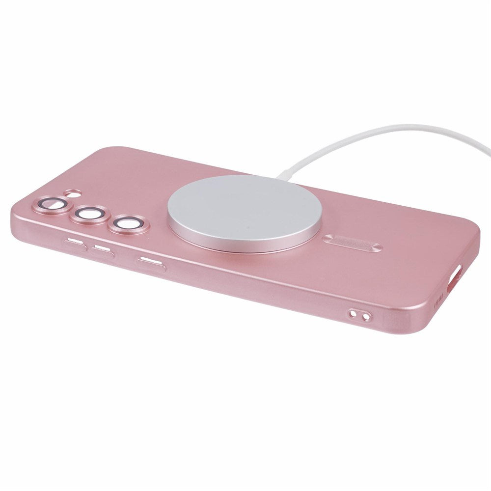 Samsung Galaxy S22+ (Plus) Flexible Plastic Phone Case - MagSafe Compatible - Pink