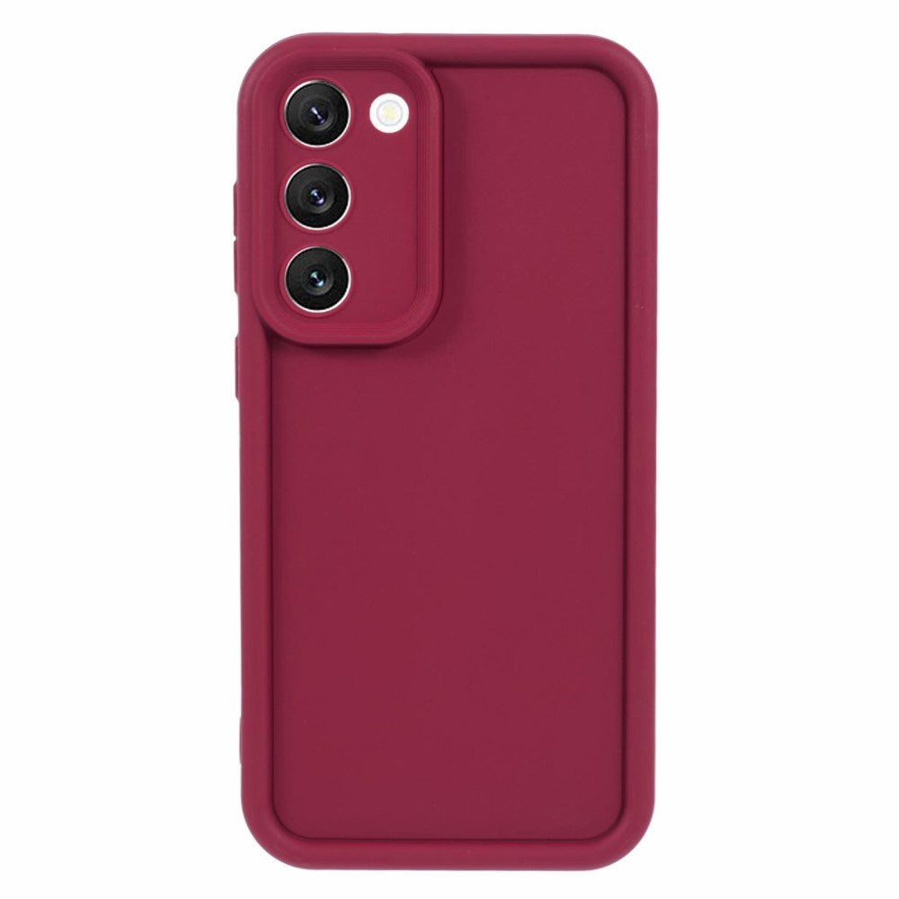 EIDERWOOD Samsung Galaxy S23+ (Plus) Anti-Slip Flexible Plastic Case - Red
