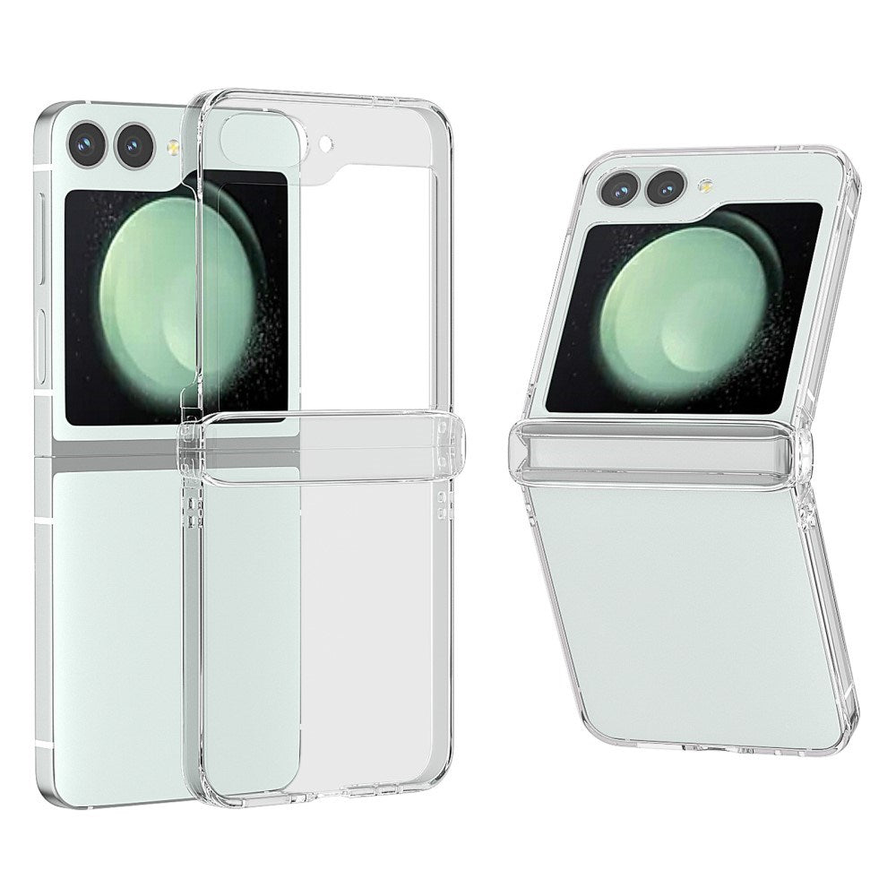 EIDERWOOD Samsung Galaxy Z Flip7 FE / Flip6 Hard Plastic Case - Transparent