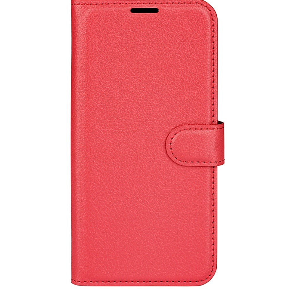 EIDERWOOD Huawei Pura 70 Faux Leather Flip Case with Cardholder & Stand Function - Red