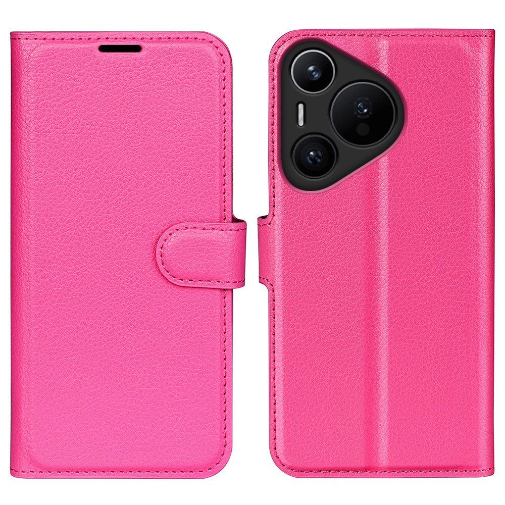 EIDERWOOD Huawei Pura 70 Pro / 70 Pro+ (Plus) Faux Leather Flip Case with Cardholder & Stand Function - Pink