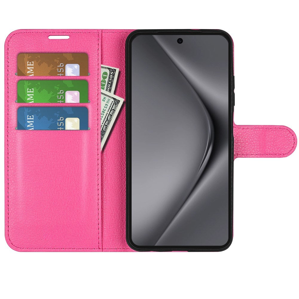 EIDERWOOD Huawei Pura 70 Pro / 70 Pro+ (Plus) Faux Leather Flip Case with Cardholder & Stand Function - Pink