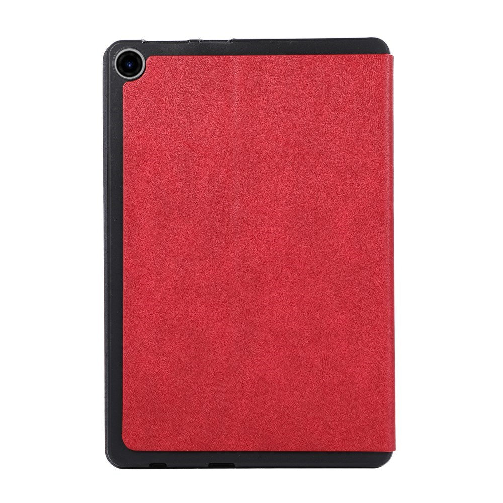 EIDERWOOD Lenovo Tab 10.1" Faux Leather Flip Case with Stand - Red
