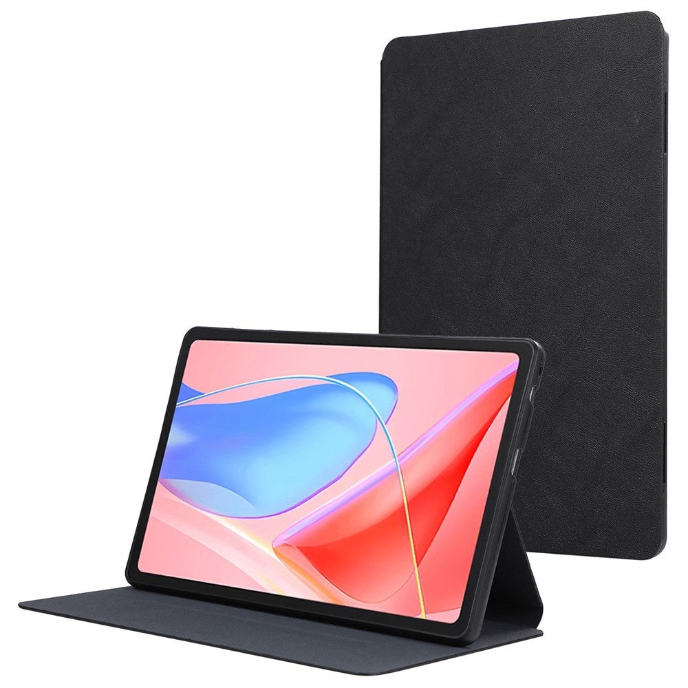 EIDERWOOD Lenovo Tab 10.1" Faux Leather Flip Case with Stand - Black