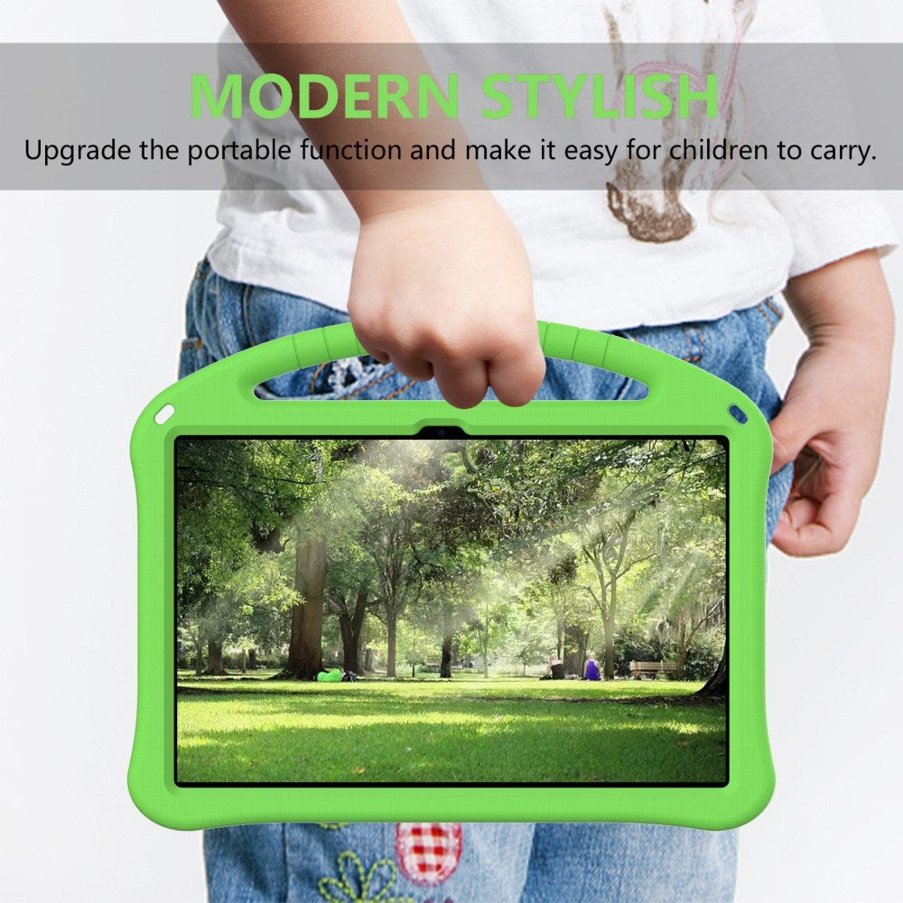 EIDERWOOD Lenovo Idea Tab Pro Anti-Drop Tablet Case with Handle and Kickstand - Green
