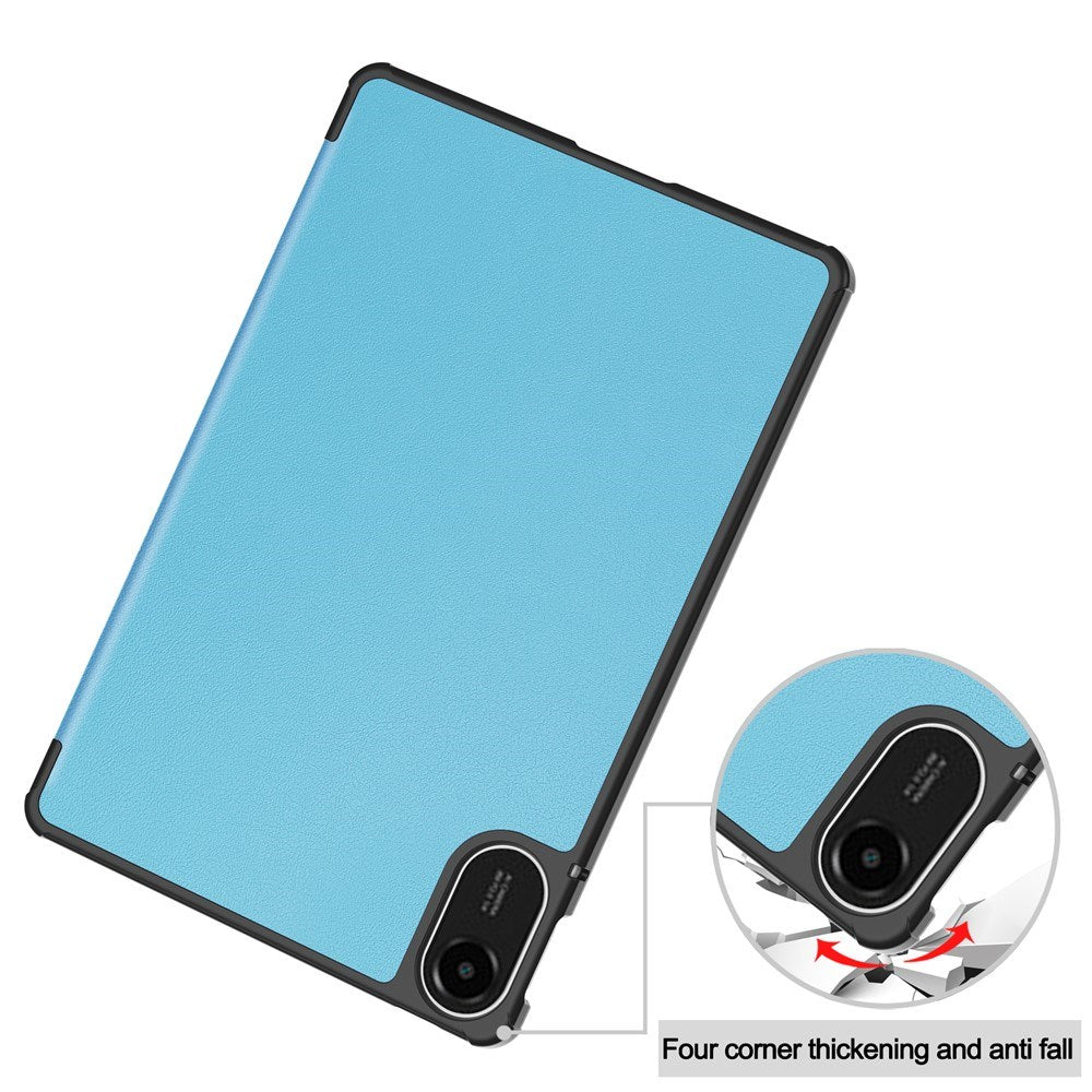 Xiaomi Redmi Pad 2 EIDERWOOD Leather Flip Case - Light Blue