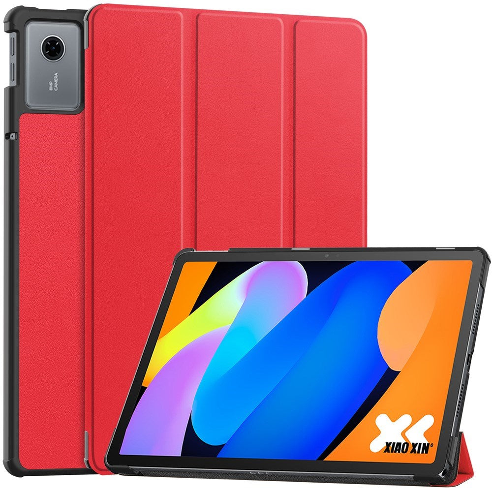 Lenovo Idea Tab 11 EIDERWOOD Leather Flip Case - Red